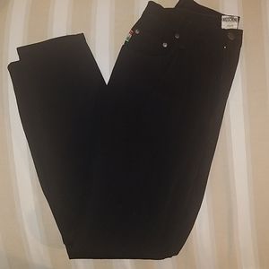 Authentic Moschino black stretchy jeans